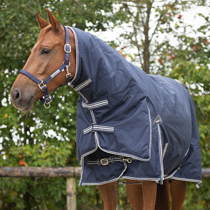 Mantas exteriores Turnout rug 600D con neck 300gr QHP para equitación - vista 7