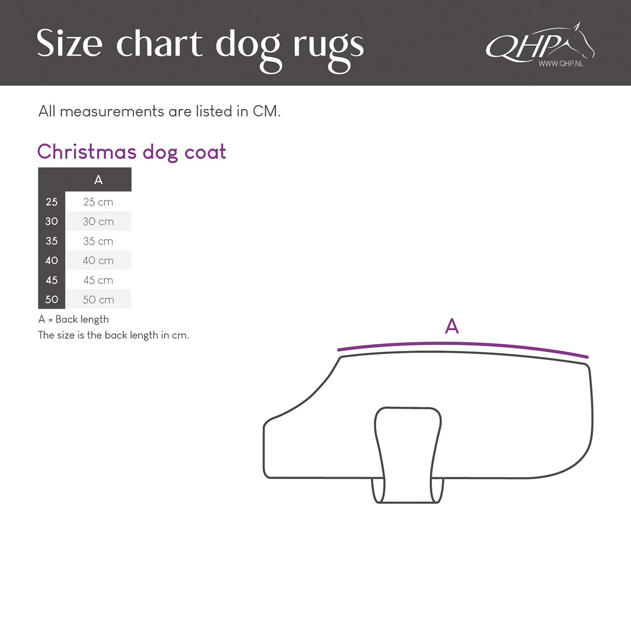 Producto perro Christmas dog coat QHP para equitación - vista 5