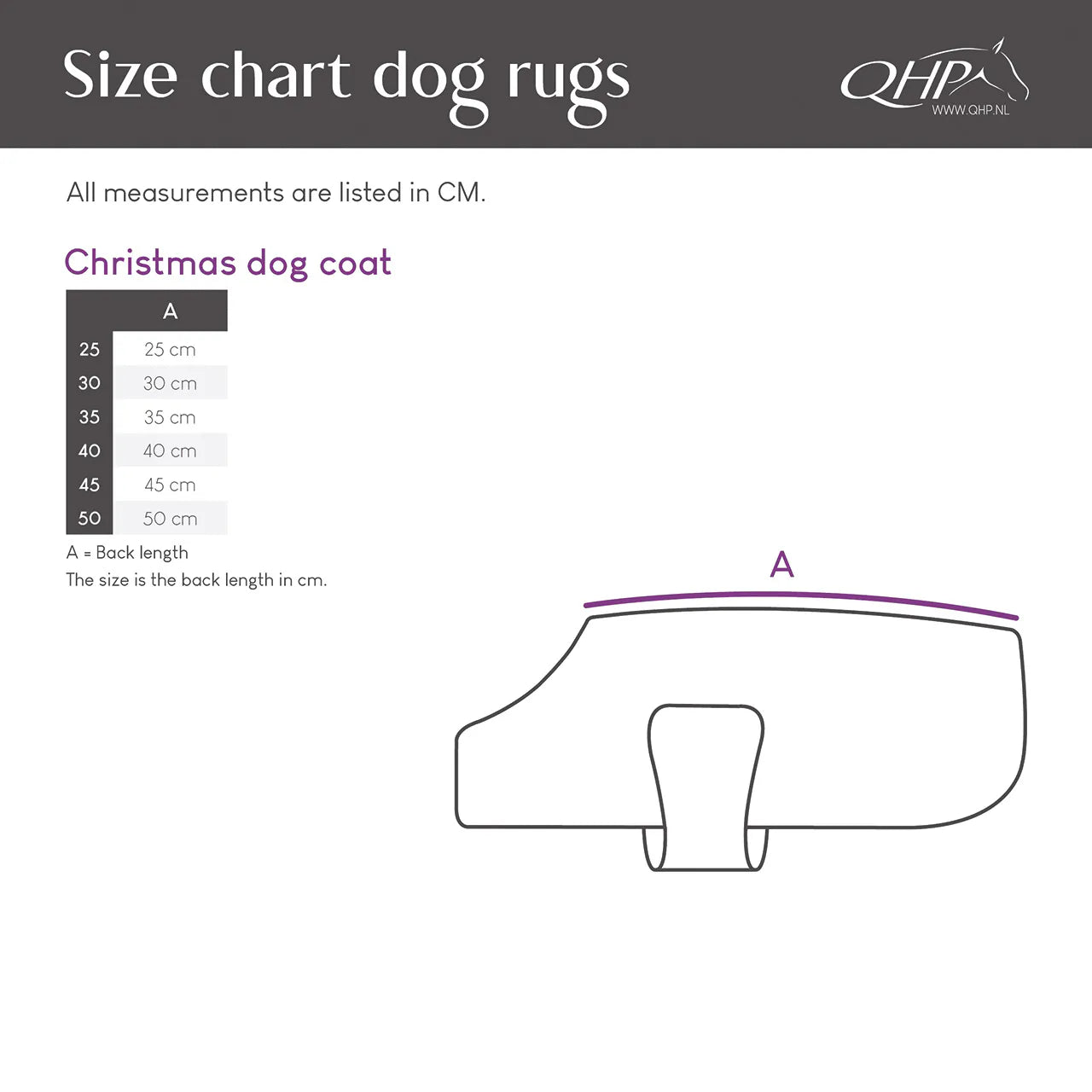 Producto perro Christmas dog coat QHP para equitación - vista 6