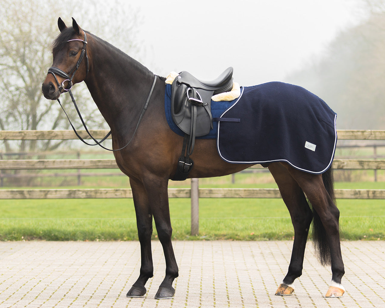 Mantas exteriores Exercise rug lana Quarter QHP para equitación - vista 7