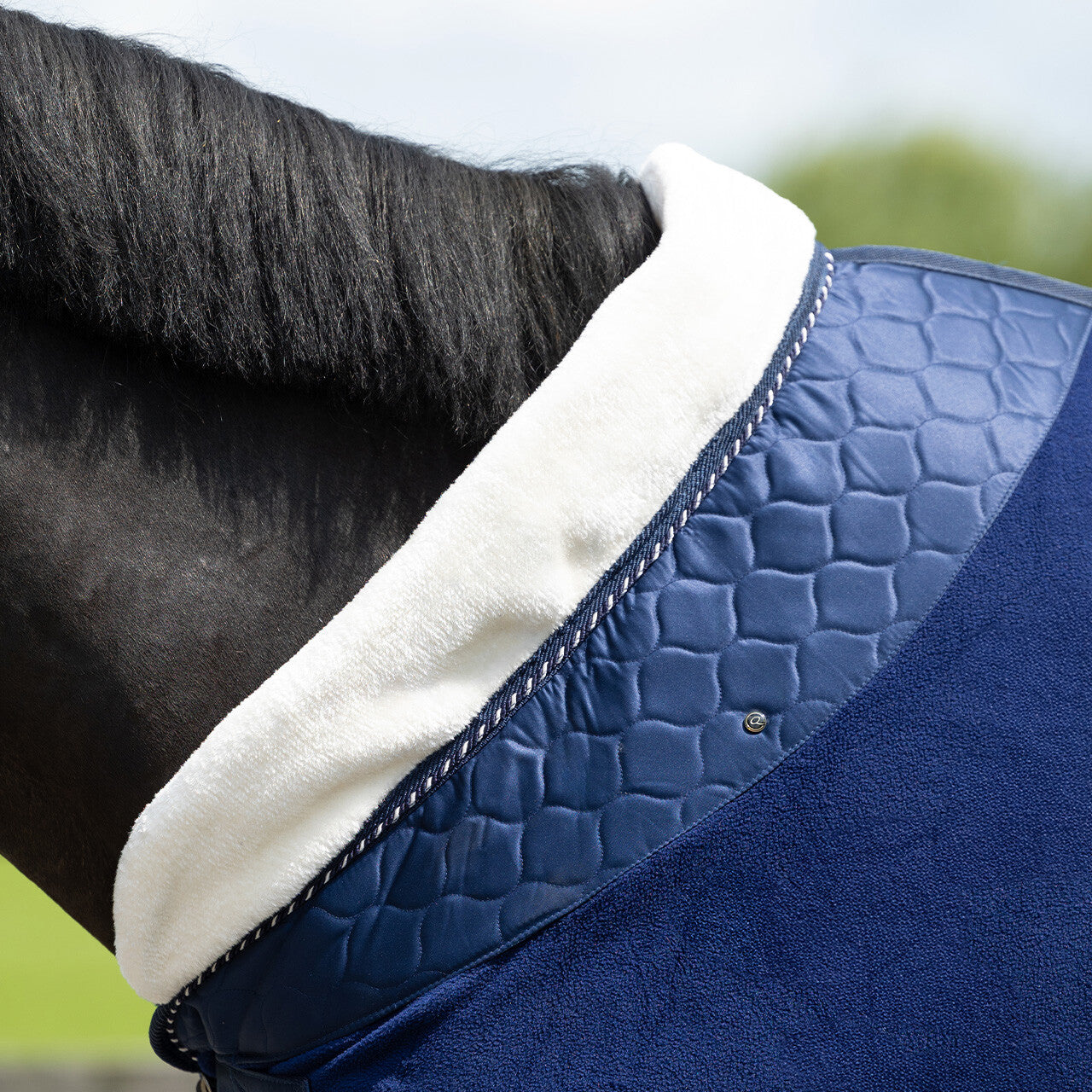 Mantas exteriores forro polar rug Brilliance QHP para equitación - vista 3
