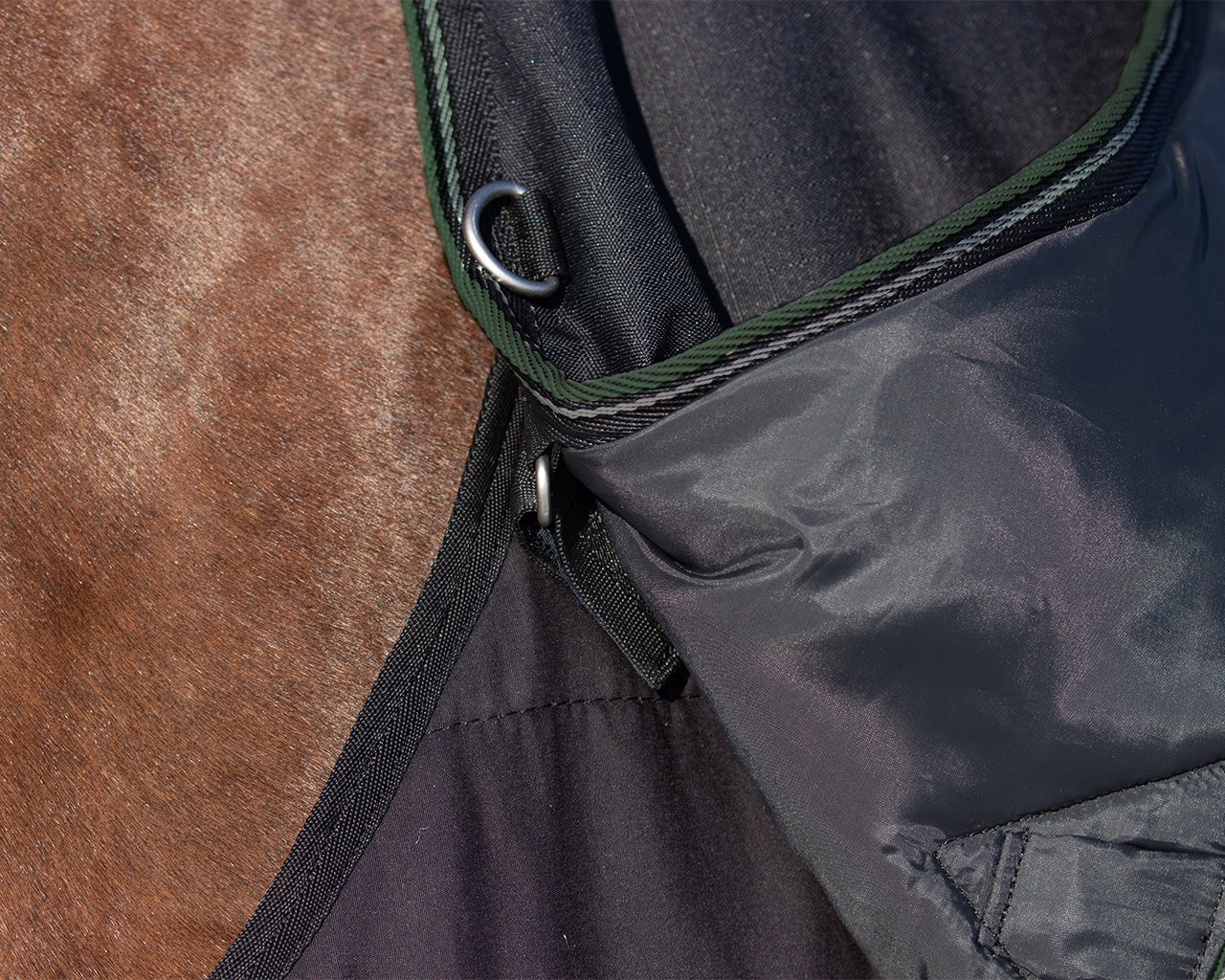 Mantas exteriores Rug combo set turnout-underrug-neck QHP para equitación - vista 29