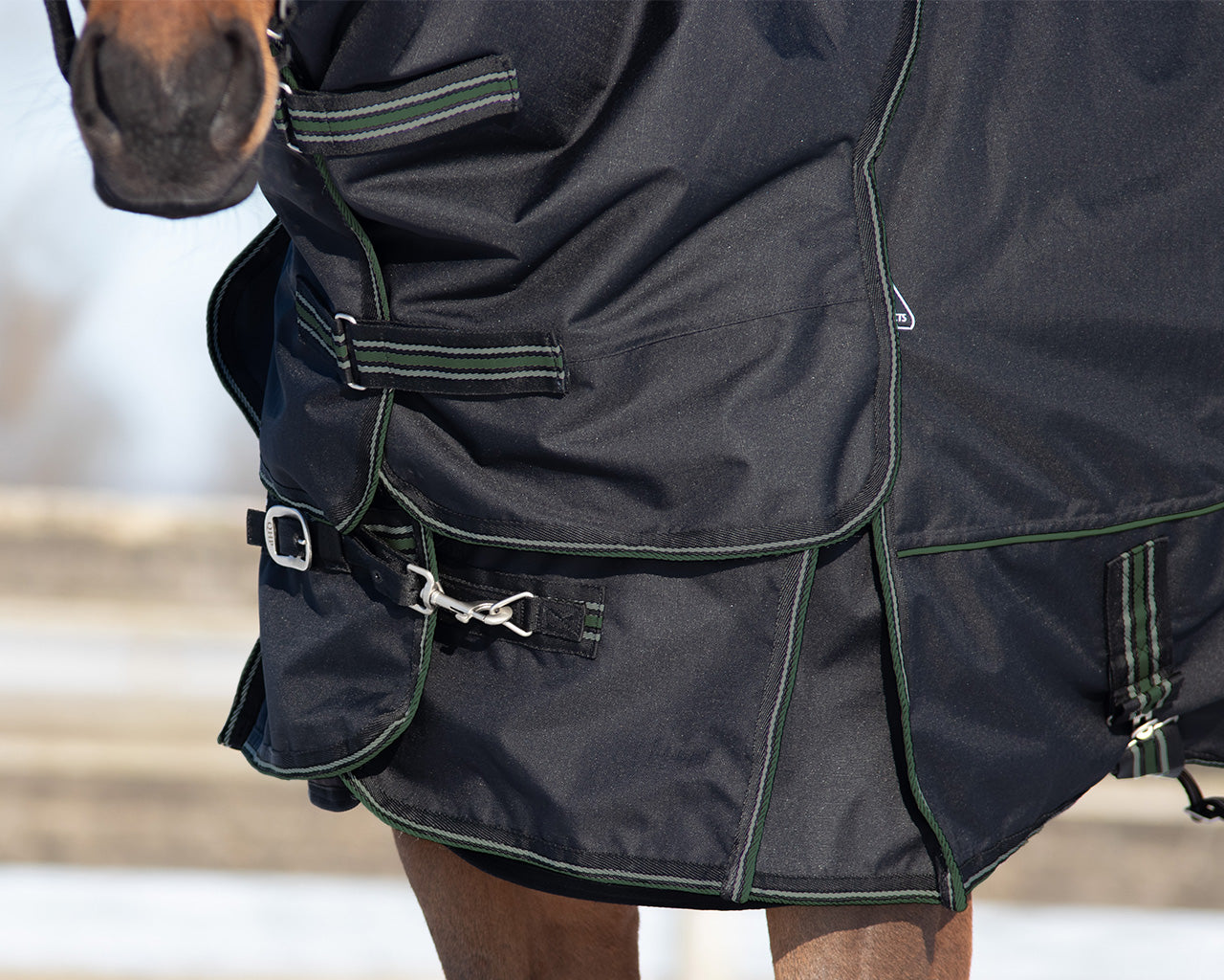 Mantas exteriores Rug combo set turnout-underrug-neck QHP para equitación - vista 35