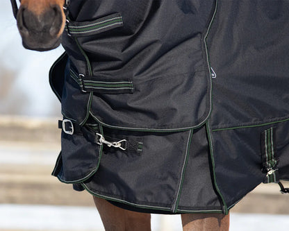 Mantas exteriores Rug combo set turnout-underrug-neck QHP para equitación - vista 18