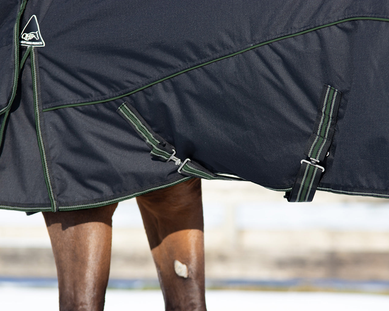 Mantas exteriores Rug combo set turnout-underrug-neck QHP para equitación - vista 37