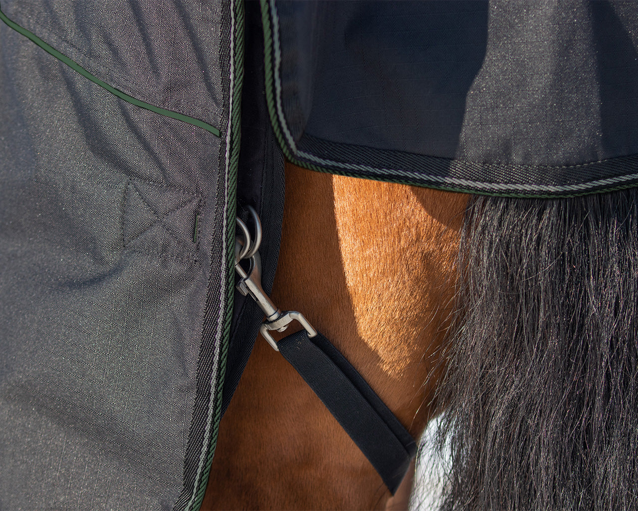 Mantas exteriores Rug combo set turnout-underrug-neck QHP para equitación - vista 38