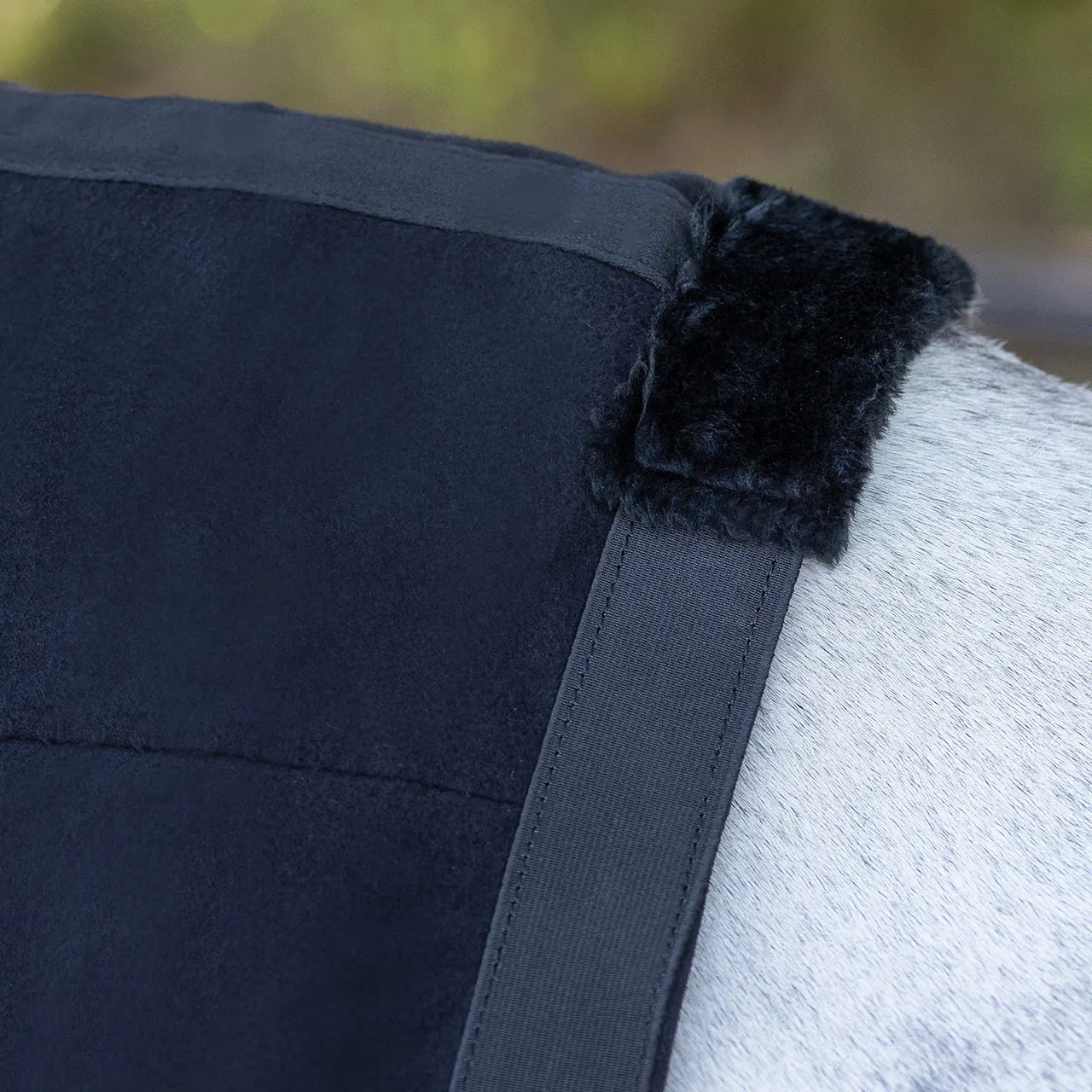 Loose forro polar pieza de cuello para manta QHP para equitación - vista 6