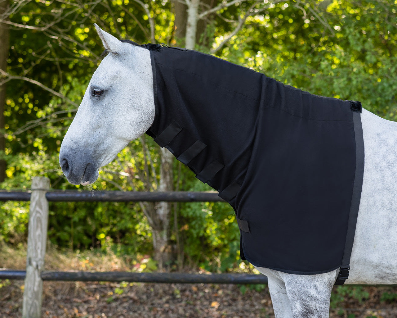 Loose forro polar pieza de cuello para manta QHP para equitación - vista 11