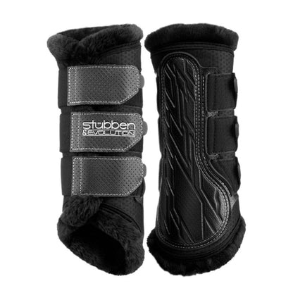 Calzado ecuestre Stübben Airflow Brushing Boots Fleece Lined detalle 5