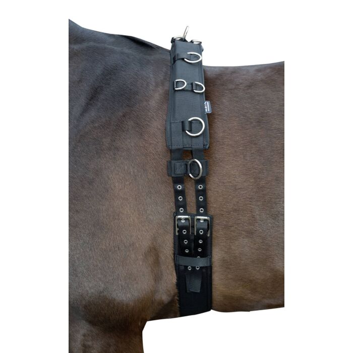 Accesorio ecuestre Lunge Roller HKM Lunge Roller con Soft Neoprene Padding para equitación