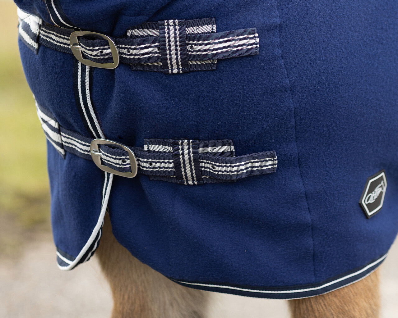 Mantas exteriores forro polar rug Shetland con neck QHP para equitación - vista 14