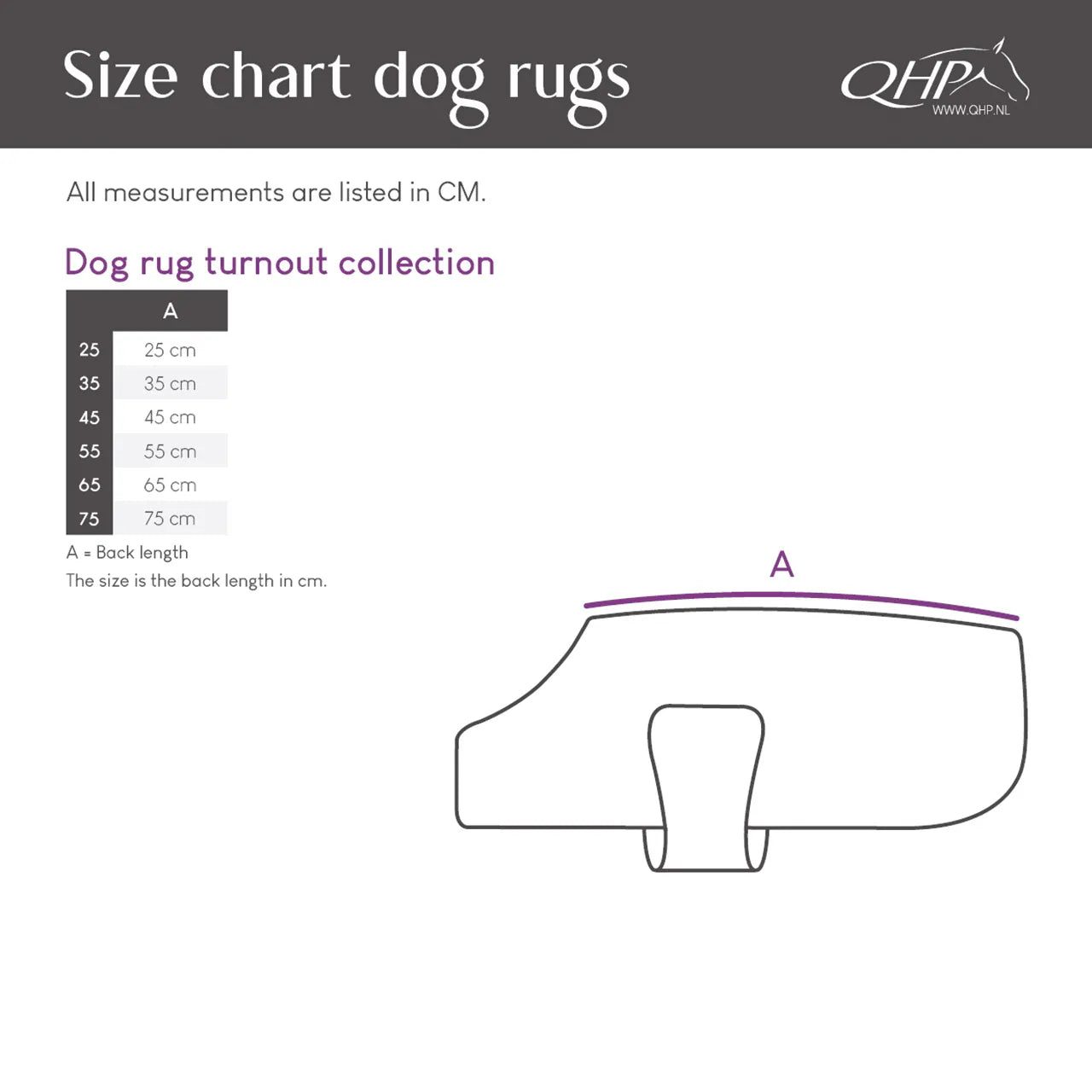 Mantas exteriores Dog rug 1200D turnout colección QHP para equitación - vista 6