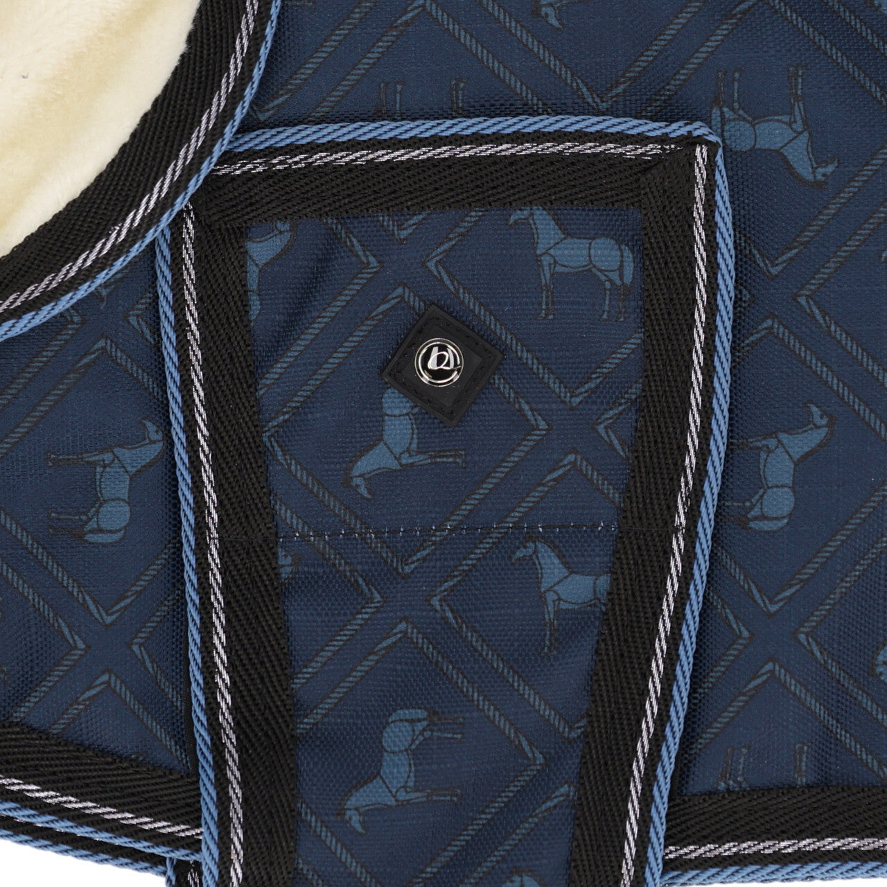 Mantas exteriores Dog rug 1200D turnout colección QHP para equitación - vista 9