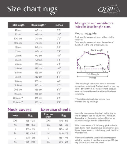 Mantas exteriores Show rug Sensisoft QHP para equitación - vista 4