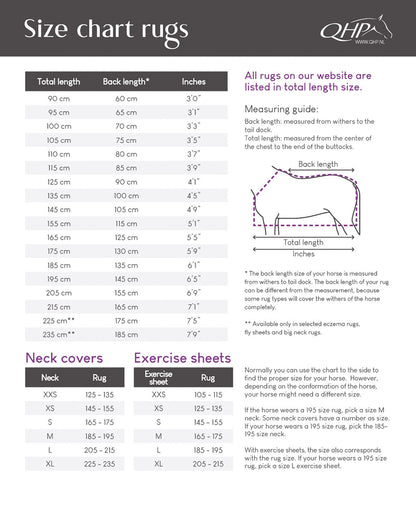 Mantas exteriores Show rug Sensisoft QHP para equitación - vista 15