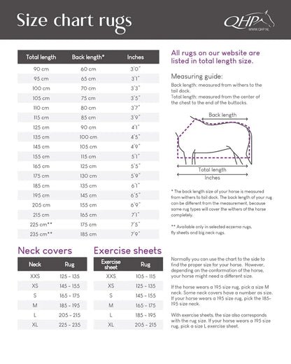 Mantas exteriores Show rug Sensisoft QHP para equitación - vista 16
