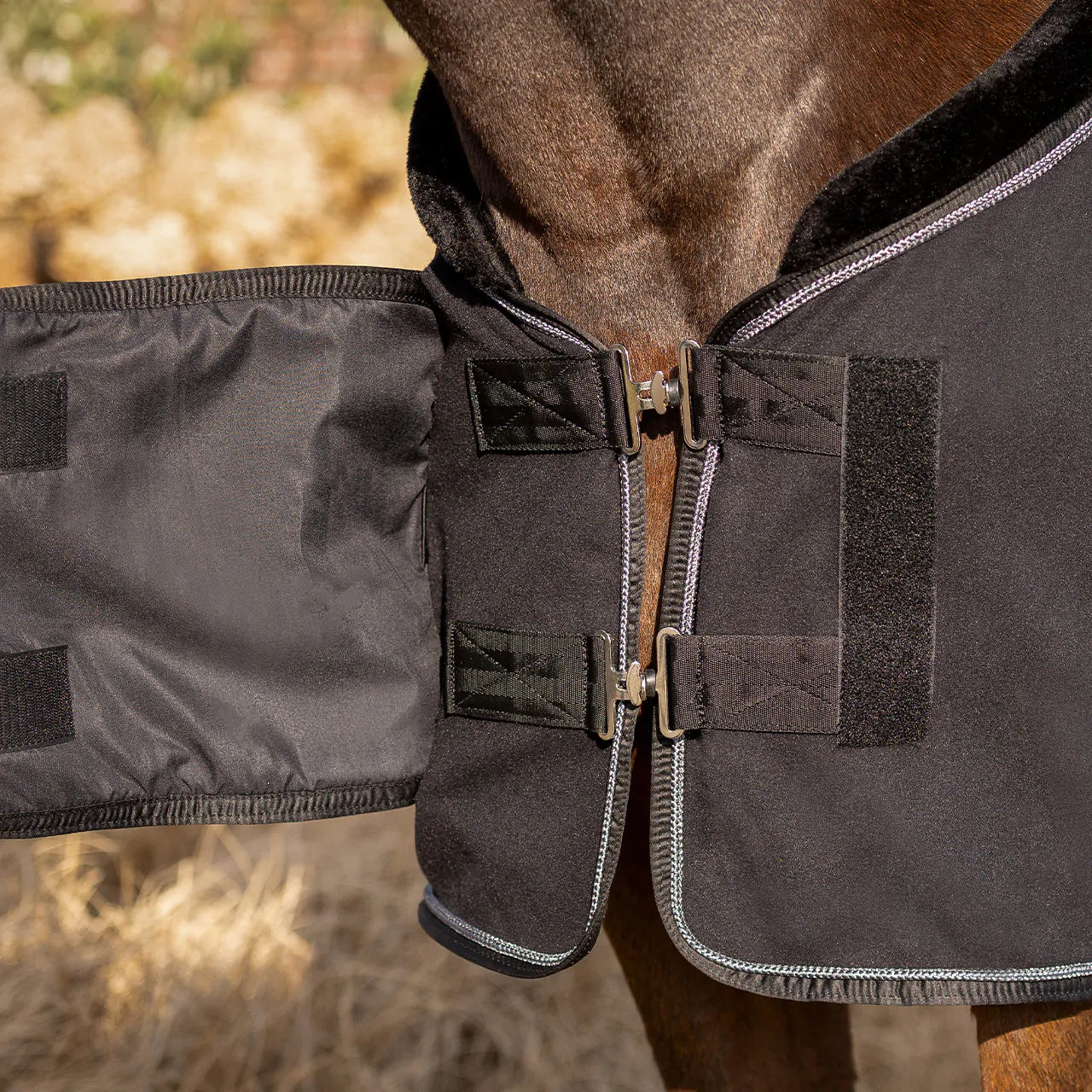 Mantas exteriores forro polar rug Salerno QHP para equitación - vista 18