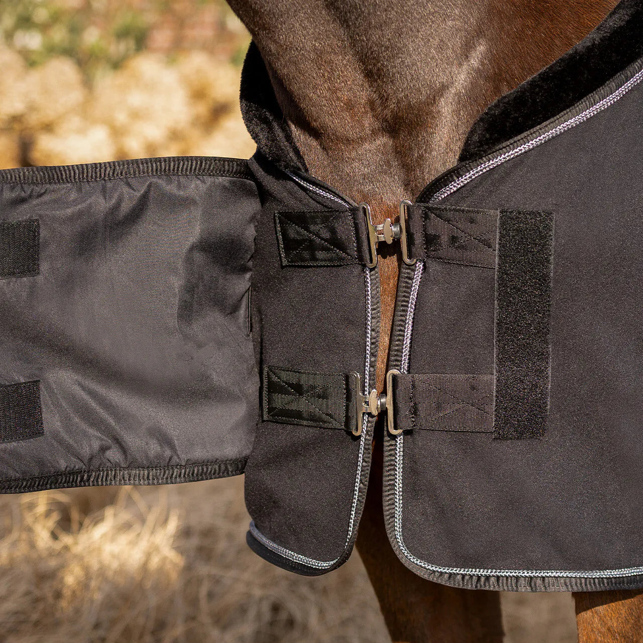 Mantas exteriores forro polar rug Salerno QHP para equitación - vista 4