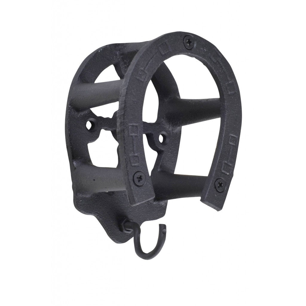 Cabezada HKM Cast Iron Bridle Hook caballo Shoe para equitación