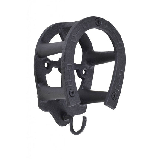 Cabezada HKM Cast Iron Bridle Hook caballo Shoe para equitación