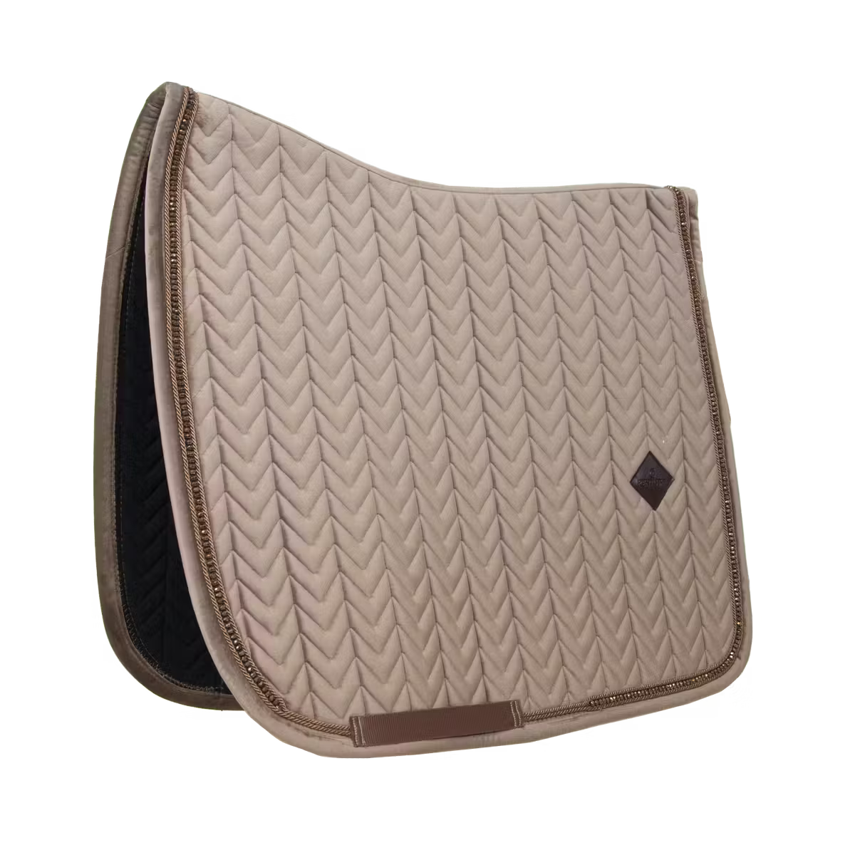 Manta para caballo Kentucky Saddle Pad Velvet Pearls detalle 4