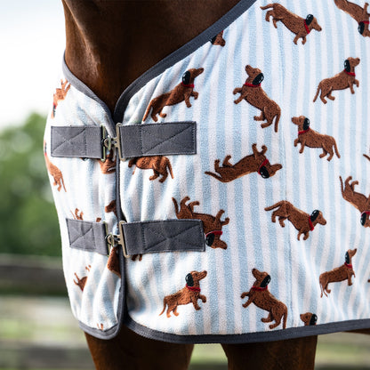 Mantas exteriores forro polar rug Stable buddy QHP para equitación