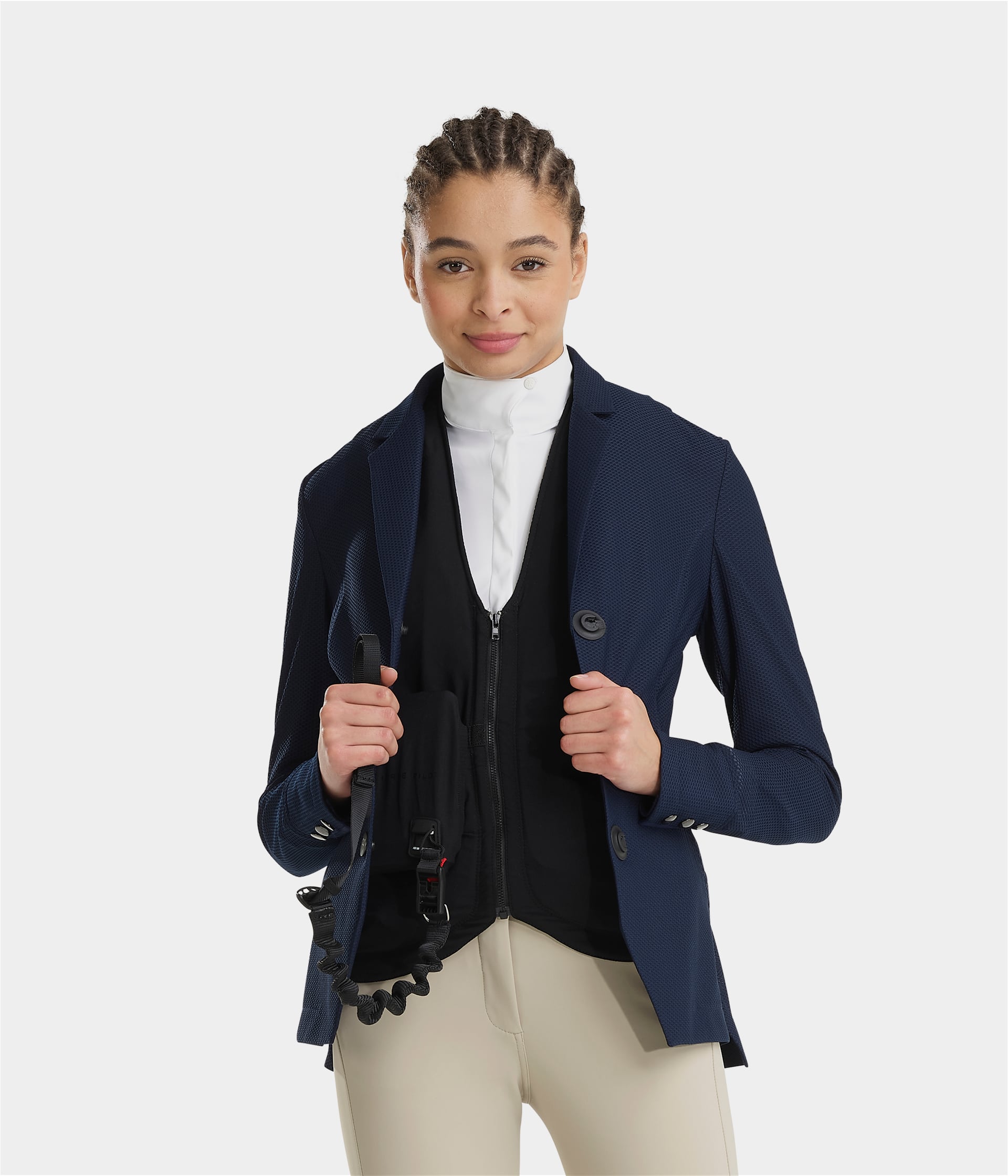 Chaqueta Aeromesh chaqueta de competición for women 1.0 Horse Pilot para equitación - vista 10