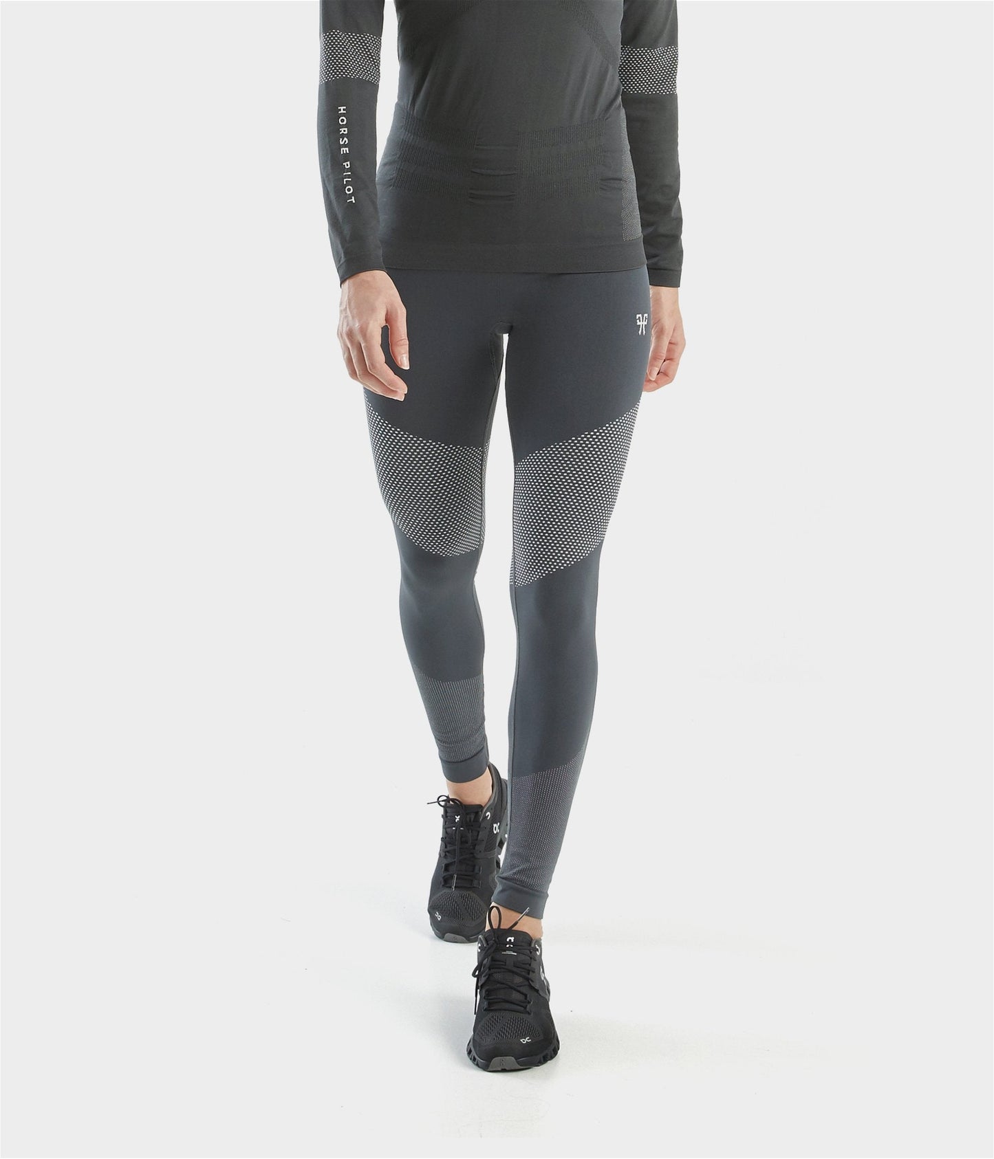 Malla Optimax thermal base layer leggings Unisex Horse Pilot para equitación - vista 3