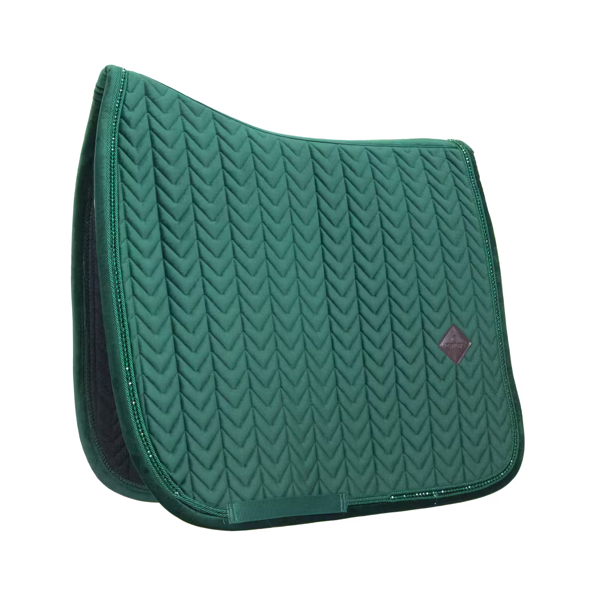 Manta para caballo Kentucky Saddle Pad Velvet Pearls detalle 5