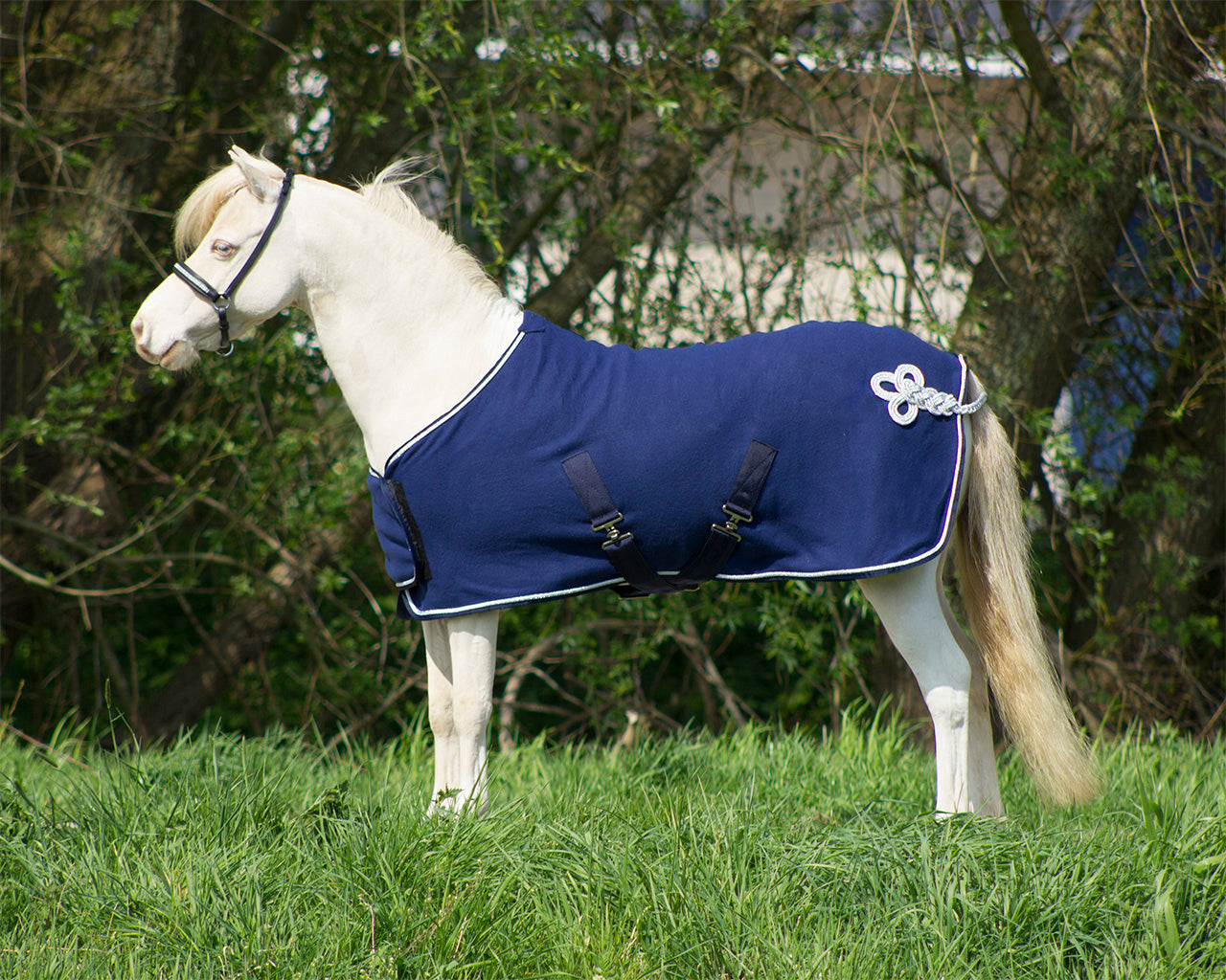 Manta caballo forro polar rug con ornament falabella QHP