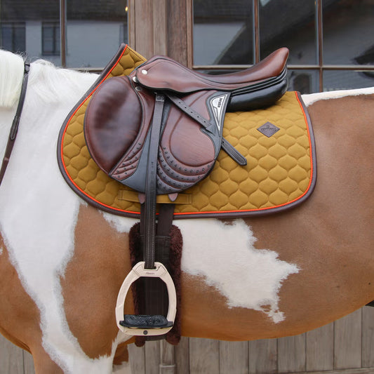 para caballo Kentucky mantilla Onion Quilt Neon Leather para equitación