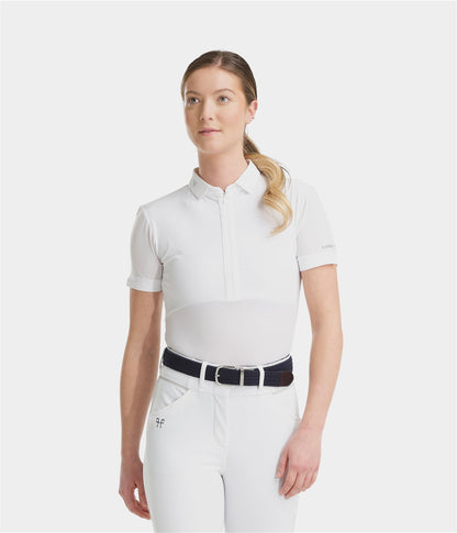 Aeromesh manga corta competition polo shirt for women Horse Pilot para equitación