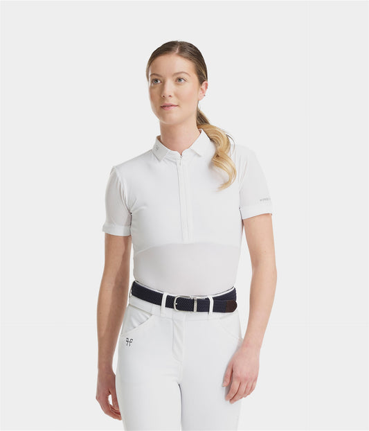 Aeromesh manga corta competition polo shirt for women Horse Pilot para equitación