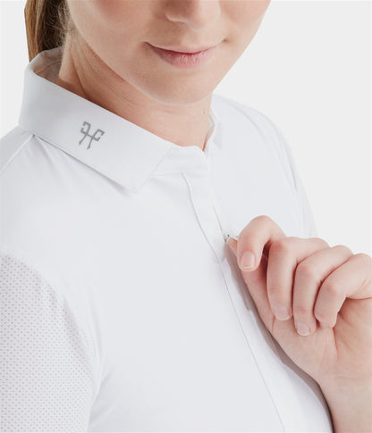 Aeromesh manga corta competition polo shirt for women Horse Pilot para equitación - vista 6