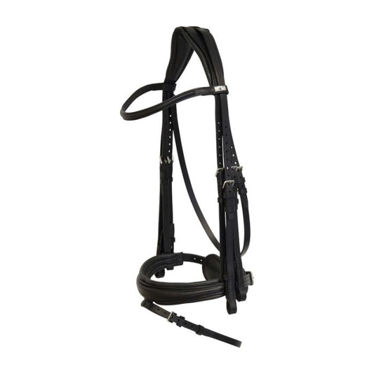 Cabezada Stübben Dressage Bridle 2805 Switch con Slide&Lock Buckles para equitación