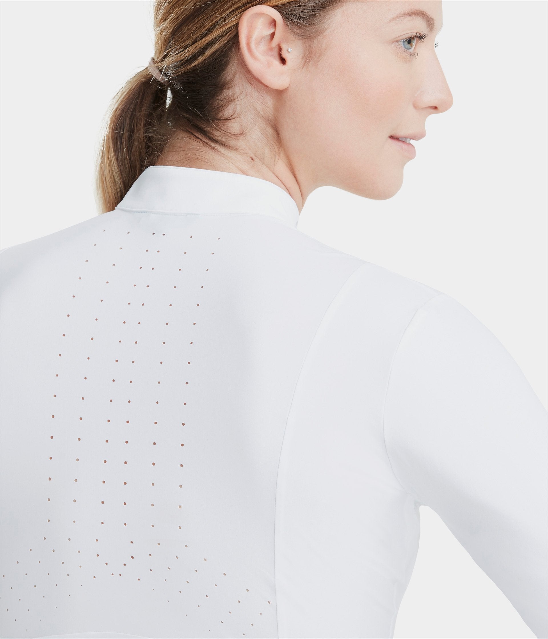Aerolight manga larga camisa de concurso para mujer 1.0 Horse Pilot para equitación