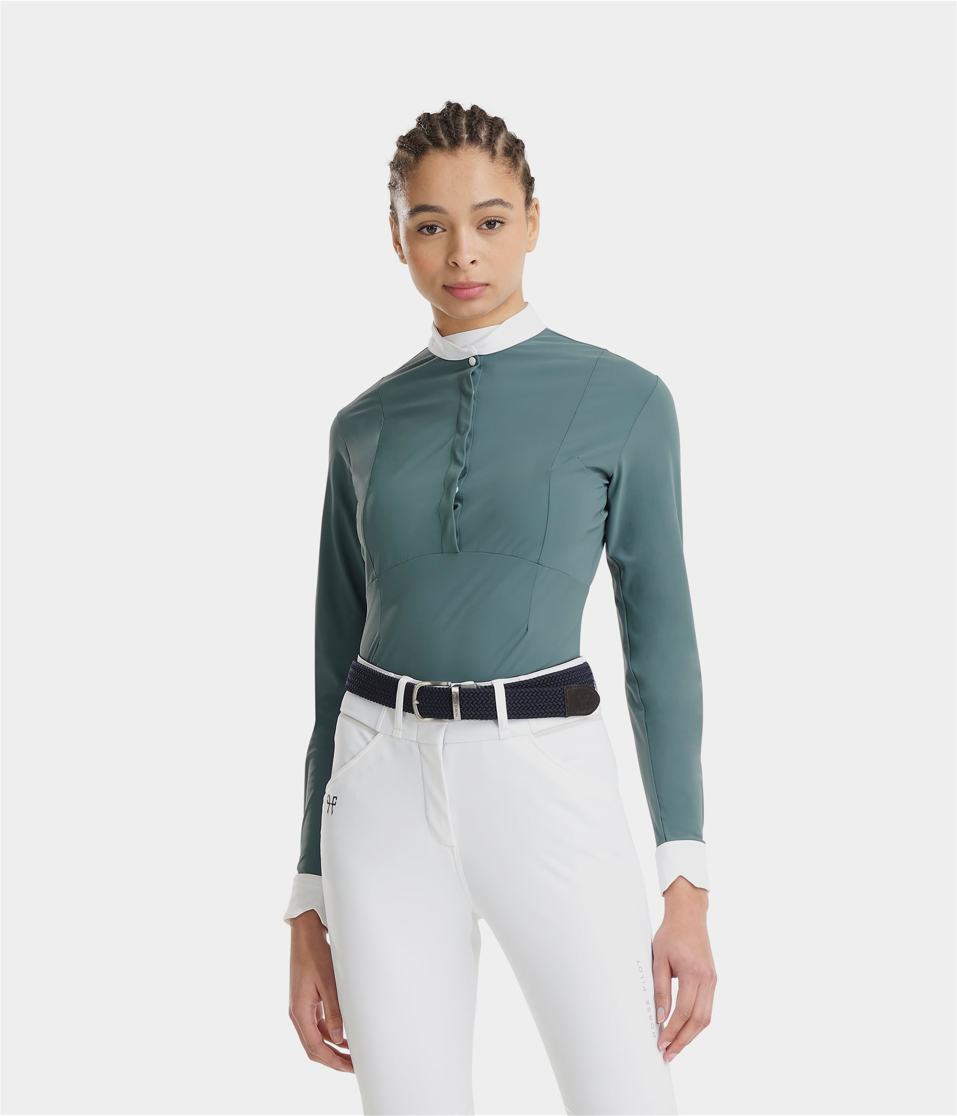 Aerolight manga larga camisa de concurso para mujer 1.0 Horse Pilot para equitación - vista 9