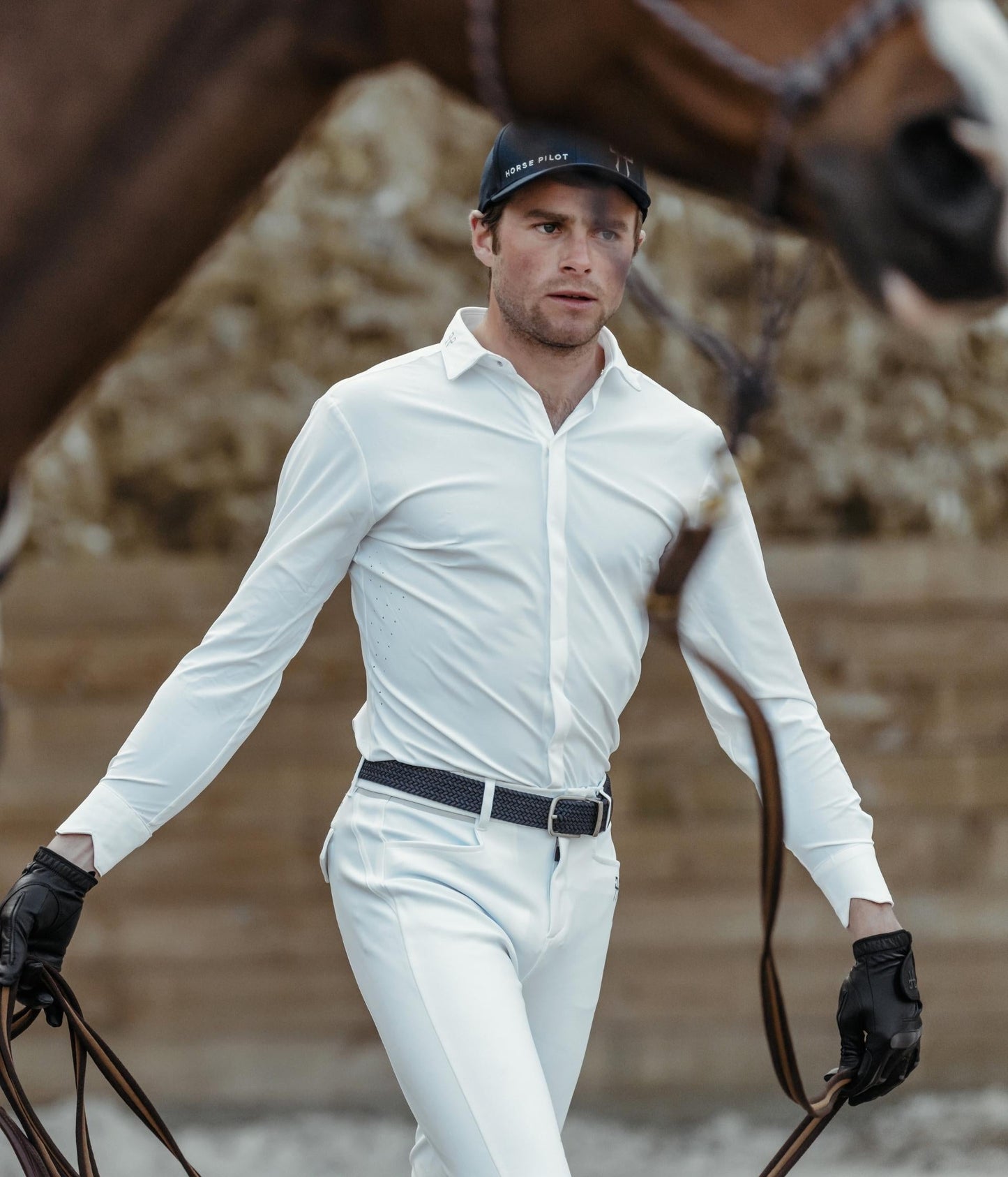Chalecos airbag Aerolight manga larga Competition for Men 1.0 Horse Pilot para equitación - vista 7