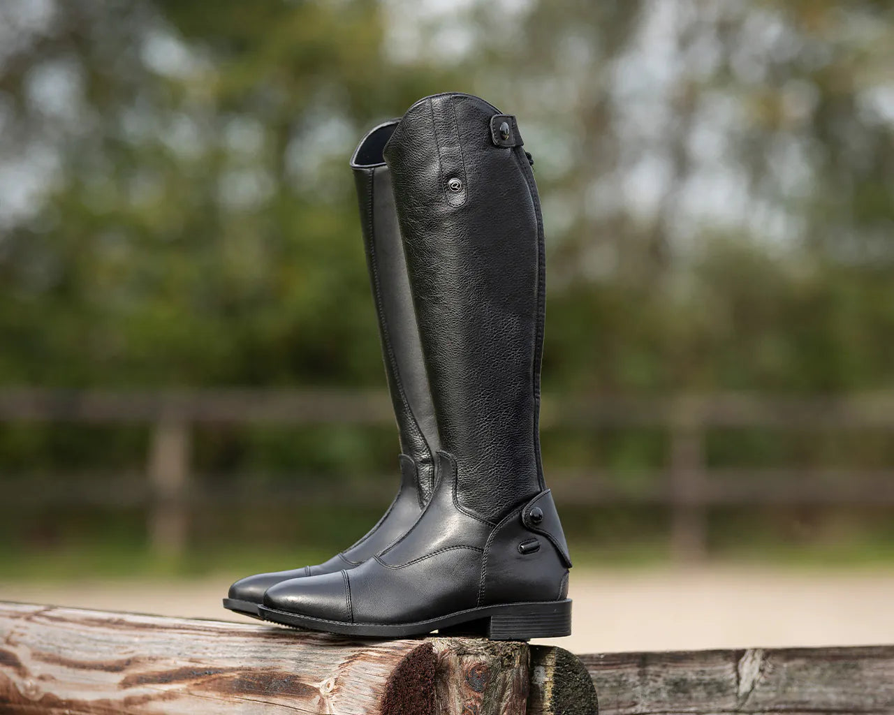 Botas de equitación QHP Birgit Adult wide para equitación - vista 18