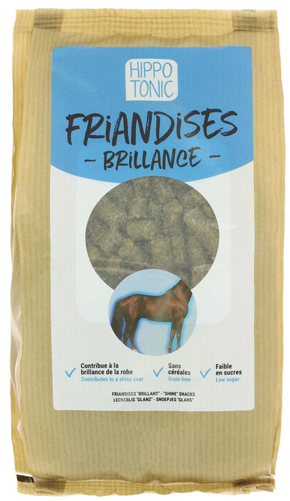 Accesorio ecuestre Golosinas Hippotonic Brillo – 1 kg para equitación