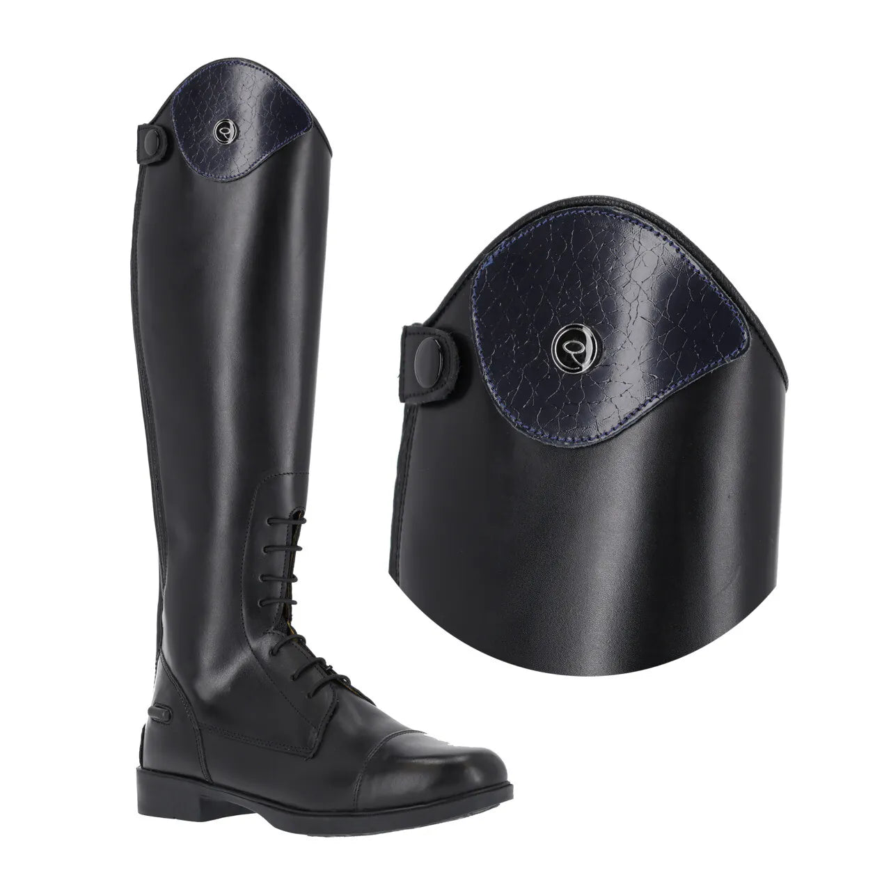 Botas de equitación QHP Exchangeable parte superior Romy Croco para equitación - vista 6