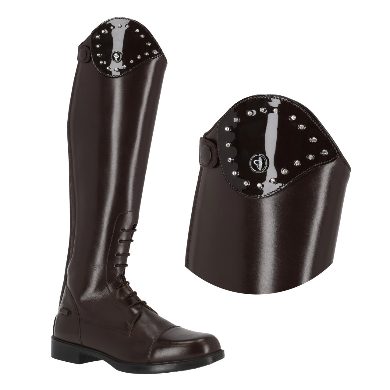 Botas de equitación QHP Exchangeable parte superior Romy Crystal para equitación - vista 11