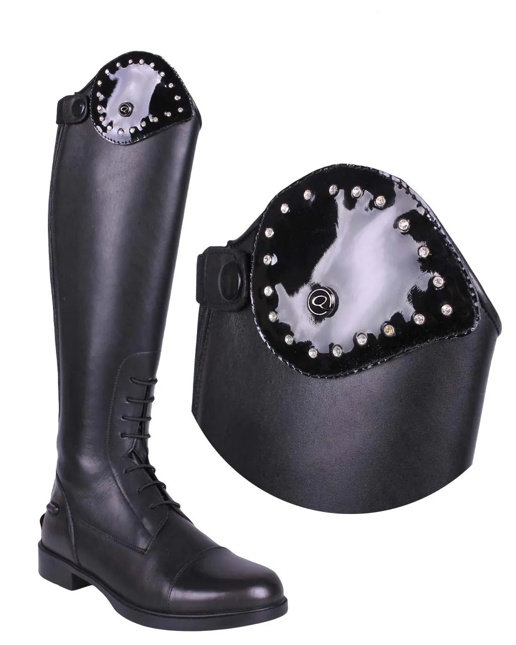 Botas de equitación QHP Exchangeable parte superior Romy Crystal para equitación - vista 6