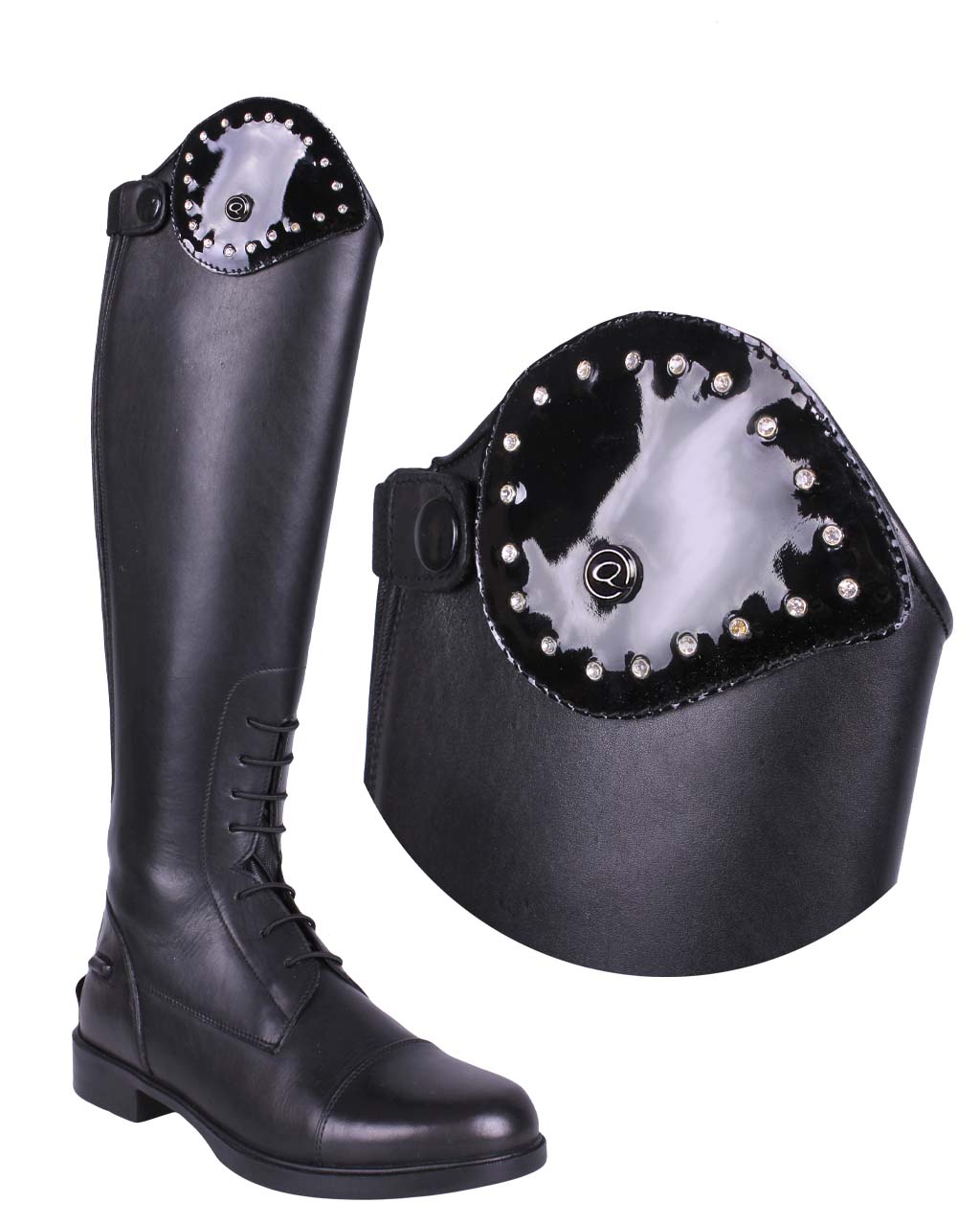 Botas de equitación QHP Exchangeable parte superior Romy Crystal para equitación - vista 13