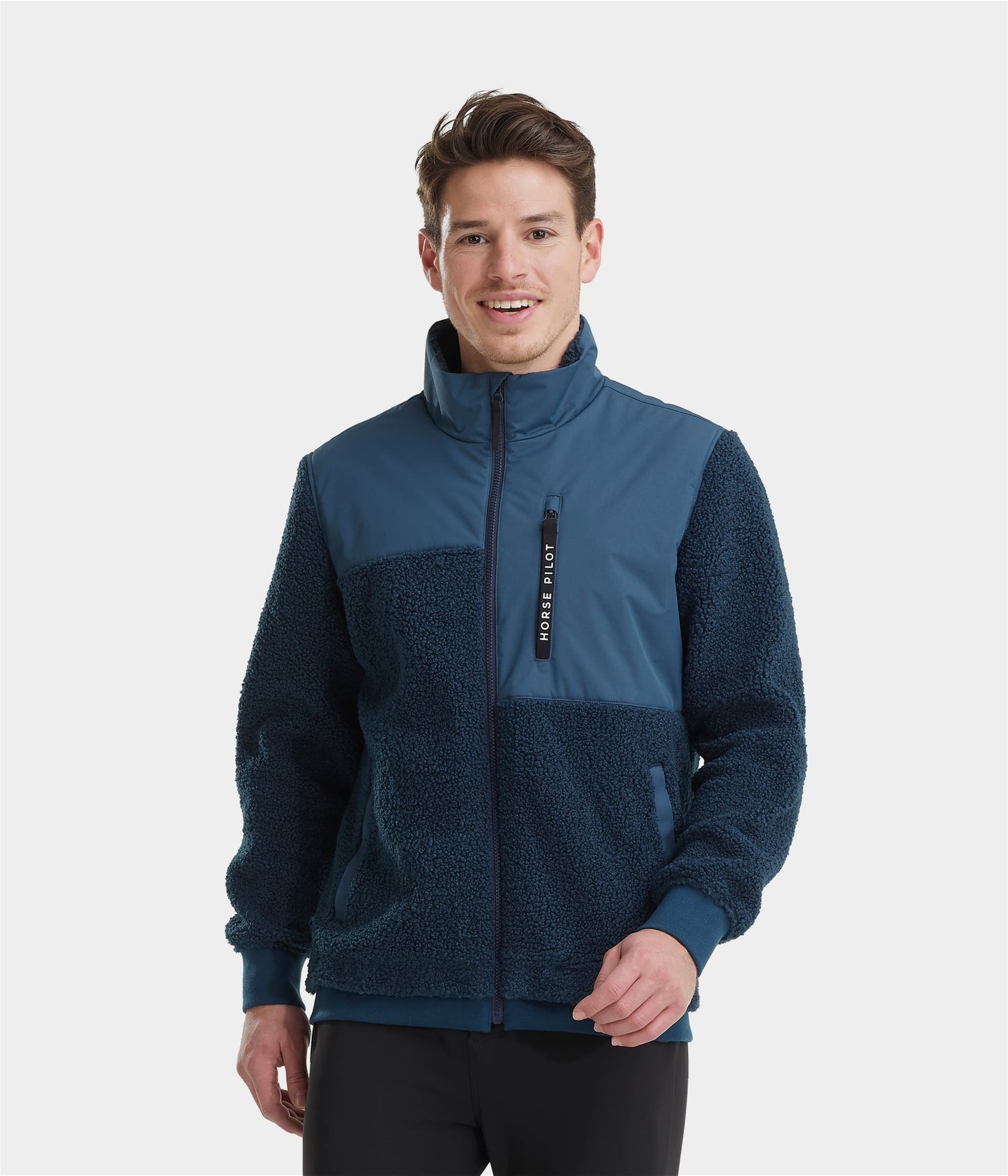 Chaqueta Sherpa Jacket Warm riding jacket for men Horse Pilot para equitación - vista 5