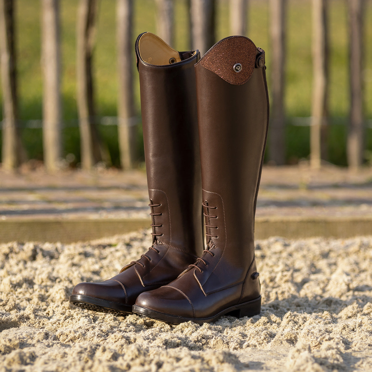 Botas de equitación QHP Exchangeable parte superior Romy Glitter para equitación - vista 16