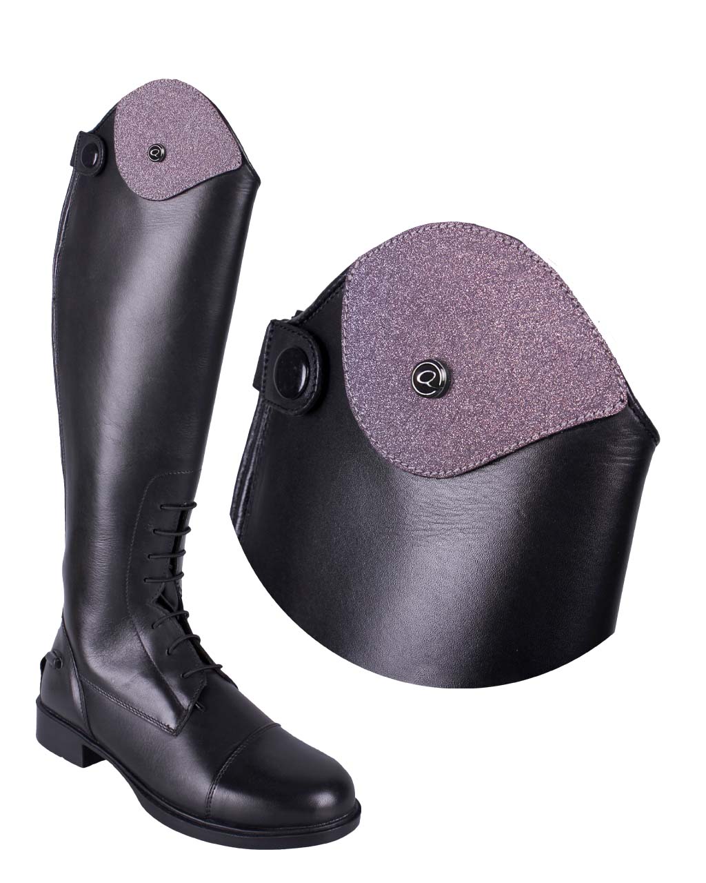Botas de equitación QHP Exchangeable parte superior Romy Glitter para equitación - vista 7