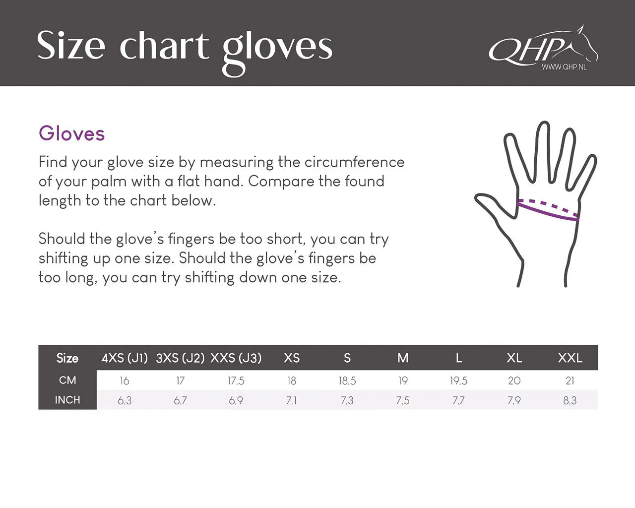 Guantes Glove Glitz QHP para equitación - vista 10