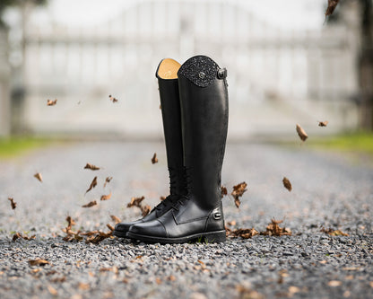 Botas de equitación QHP infantiles Romy Junior tall para equitación - vista 37