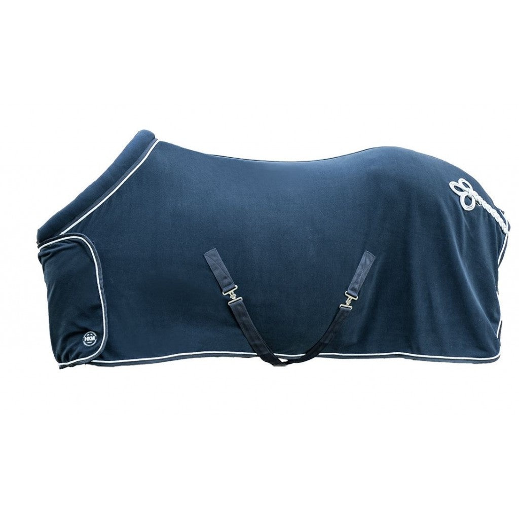 Manta para caballo HKM Fleece Rug with Collar detalle 2